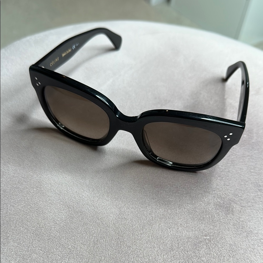 Celine Black Sunglasses with Modern Design